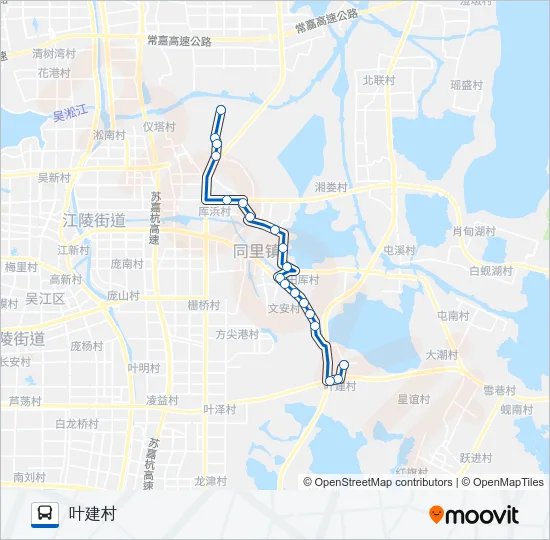 松陵301路 Bus Line Map