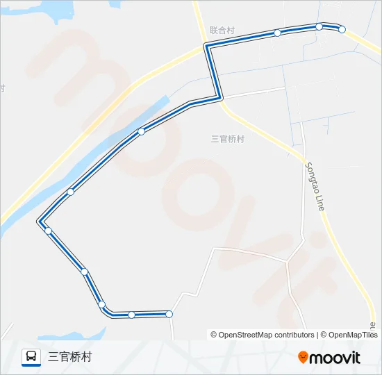盛泽325路 Bus Line Map