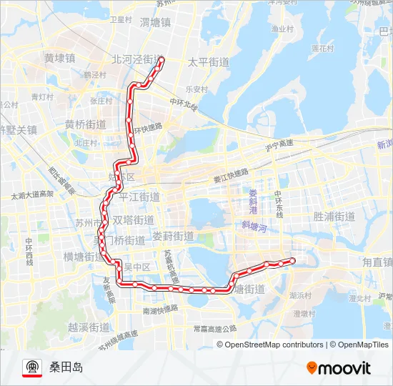 2号线 Metro Line Map