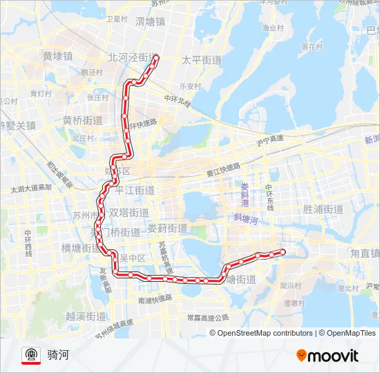 2号线 Metro Line Map