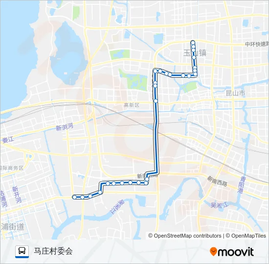 昆山59路 Bus Line Map
