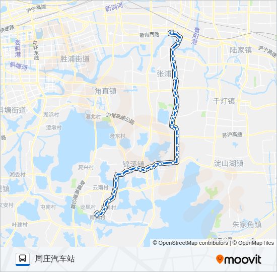 公交昆山130路的线路图