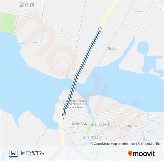 昆山261路 Bus Line Map