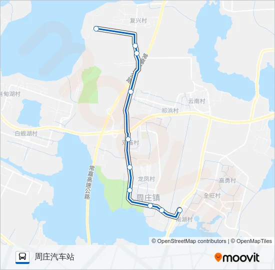 昆山262路 Bus Line Map
