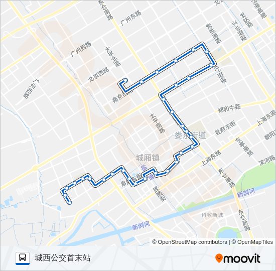 太仓103路 bus Line Map