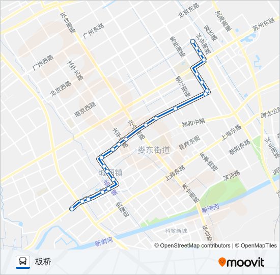 太仓106路 bus Line Map