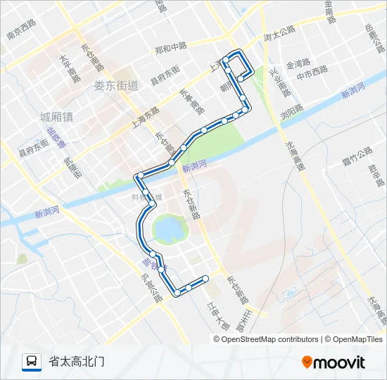 太仓118路 Bus Line Map
