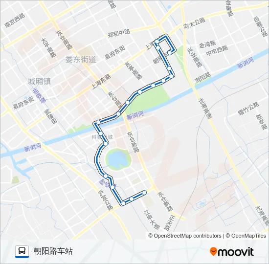 太仓118路 Bus Line Map