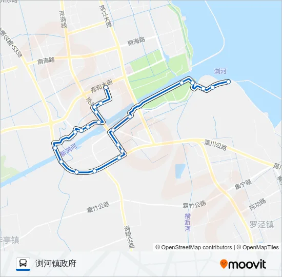 太仓315路 Bus Line Map