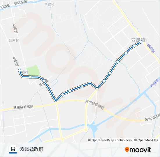 太仓329路 Bus Line Map