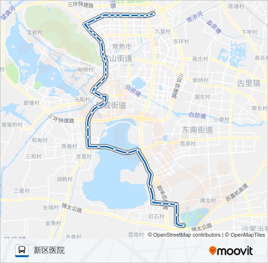 东胜5路公交车路线图图片