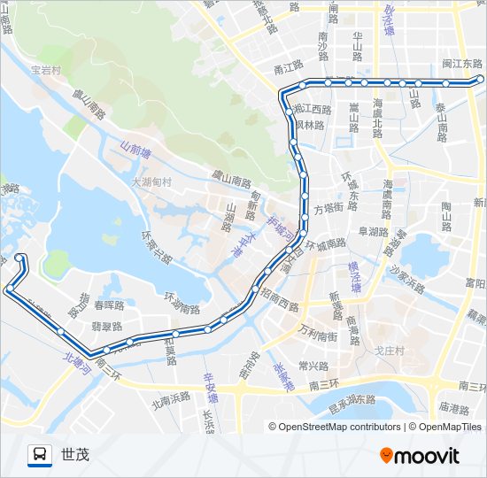 常熟116路 bus Line Map