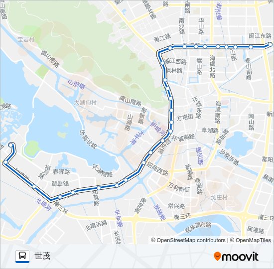 常熟116路 Bus Line Map