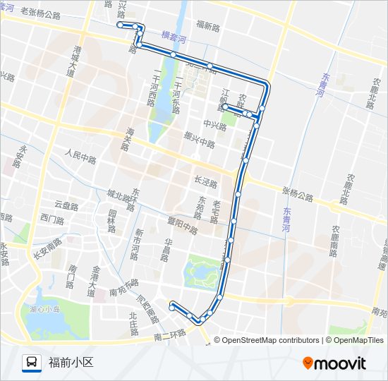 张家港33路 Bus Line Map