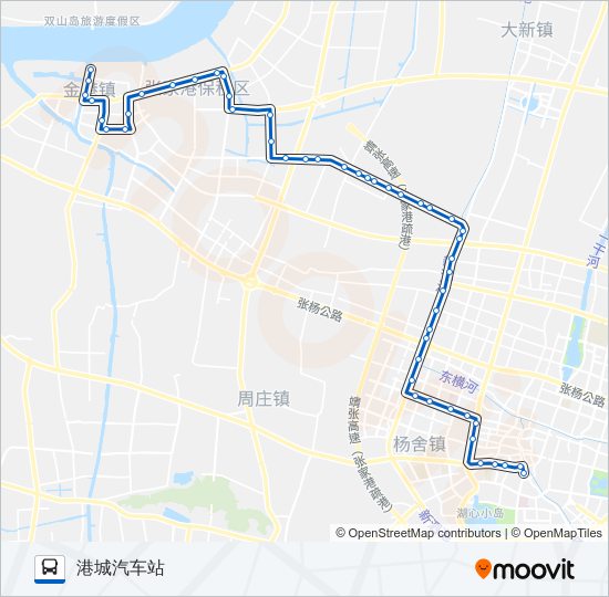 张家港209路 bus Line Map