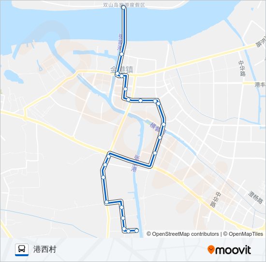 张家港316路 bus Line Map