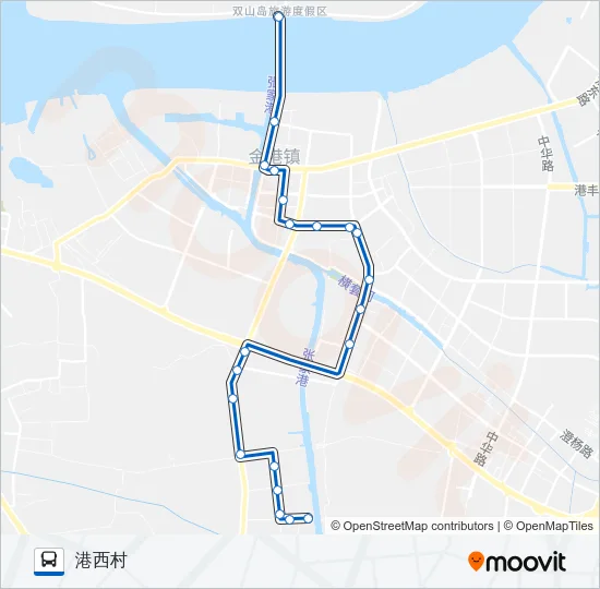 张家港316路 Bus Line Map