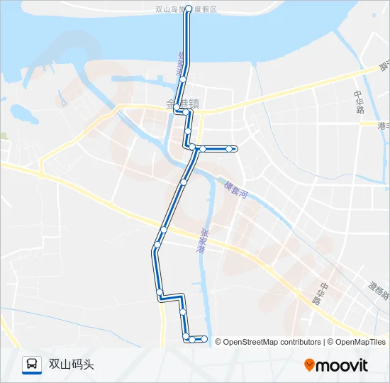 张家港316路 Bus Line Map
