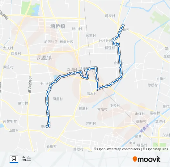 张家港321路 Bus Line Map