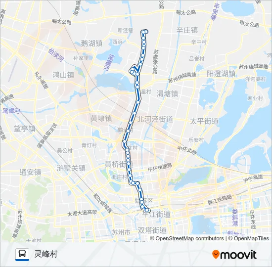 872路 Bus Line Map