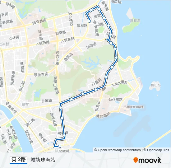 2路 Bus Line Map