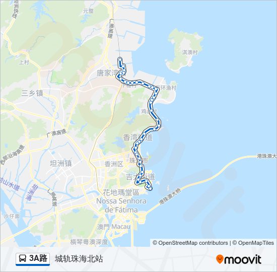 3A路 bus Line Map