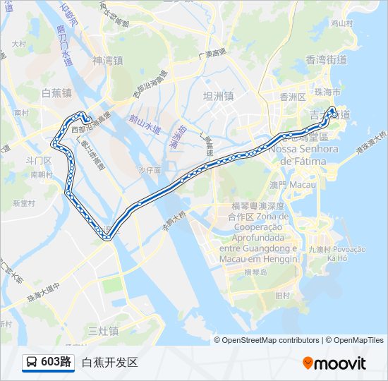 大同603路公交车路线图图片