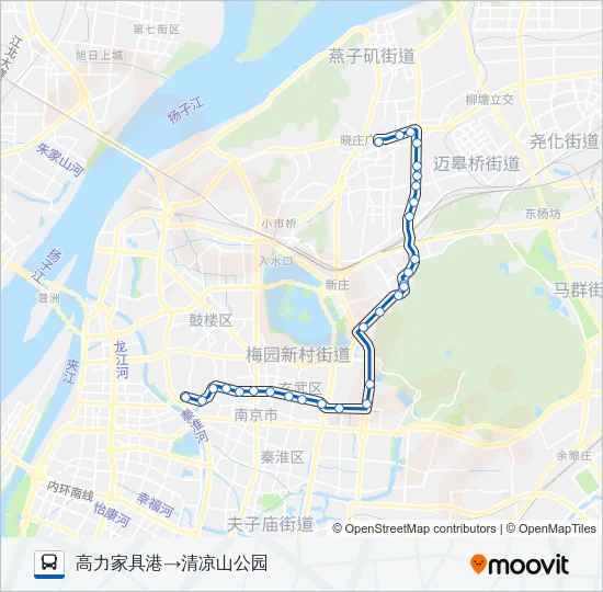 6路 Bus Line Map