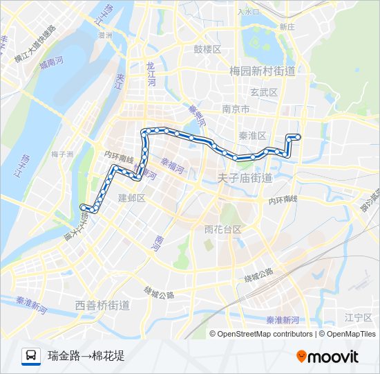 公交7路的线路图