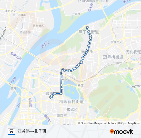 公交8路的线路图
