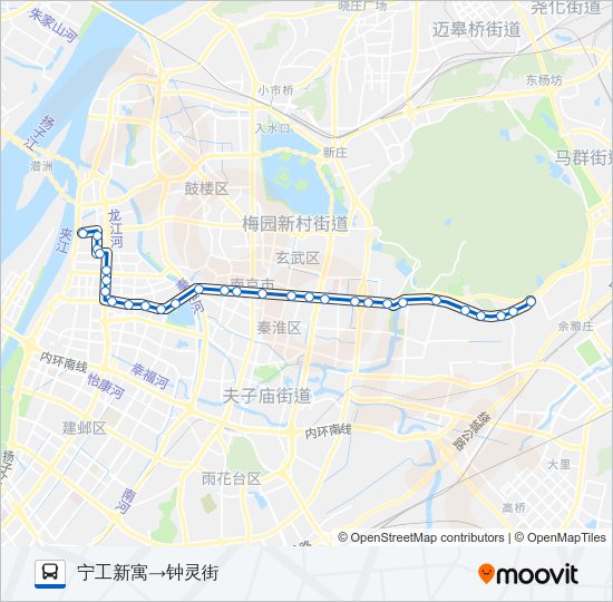 公交9路的线路图
