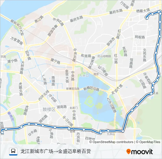 11路 Bus Line Map