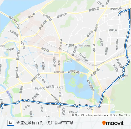 11路 Bus Line Map