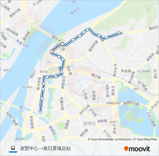 12路 Bus Line Map