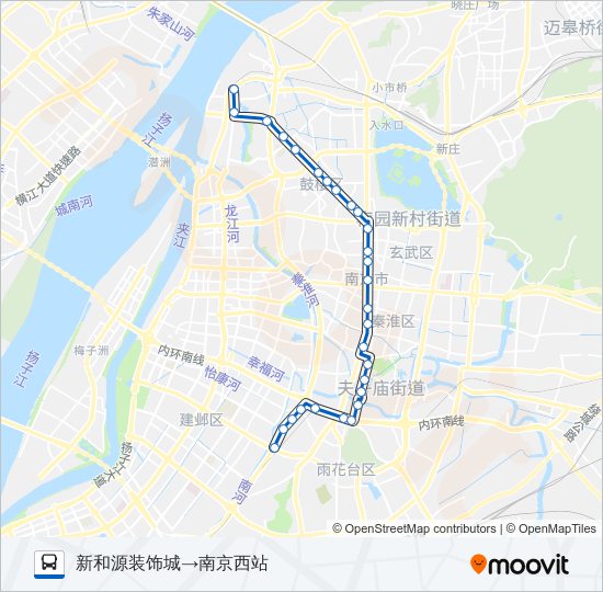 16路 bus Line Map