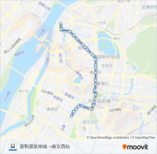 16路 Bus Line Map