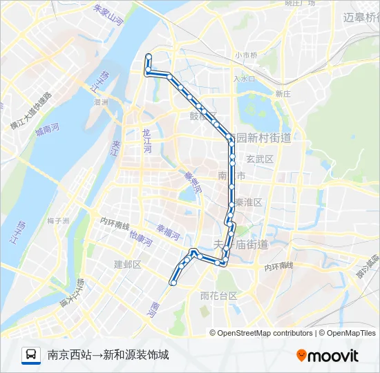 16路 Bus Line Map