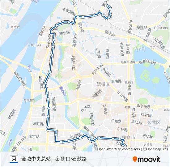 18路 bus Line Map