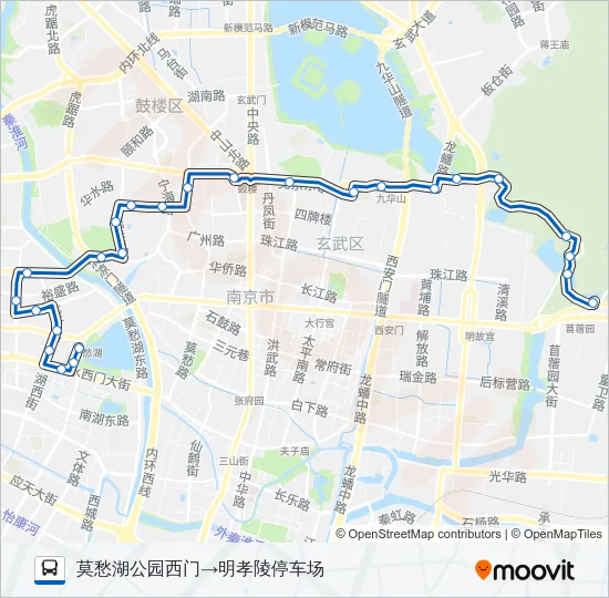 20路 Bus Line Map
