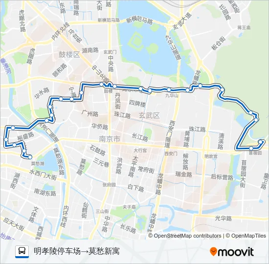 20路 Bus Line Map