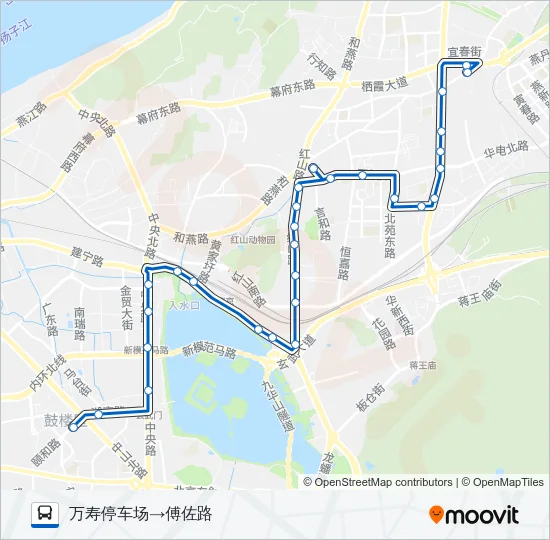 22路 Bus Line Map