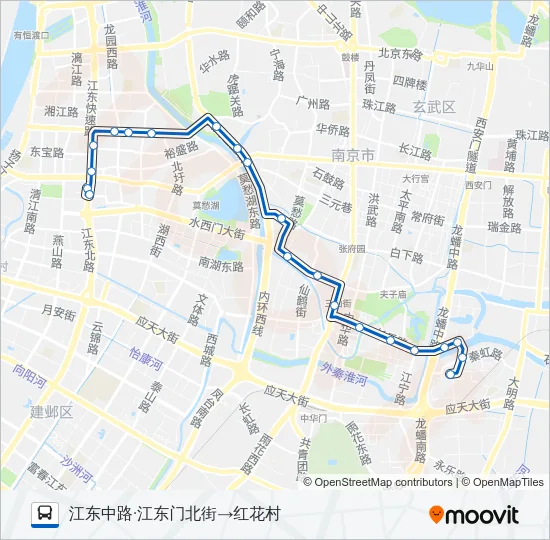 23路 Bus Line Map
