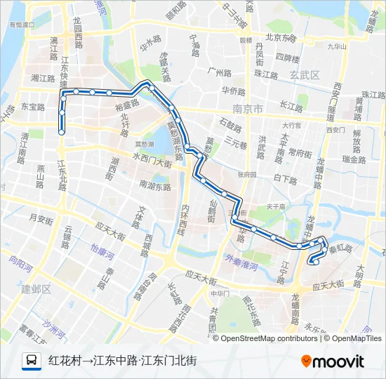 23路 Bus Line Map