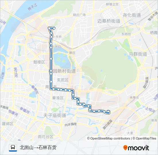 25路 Bus Line Map