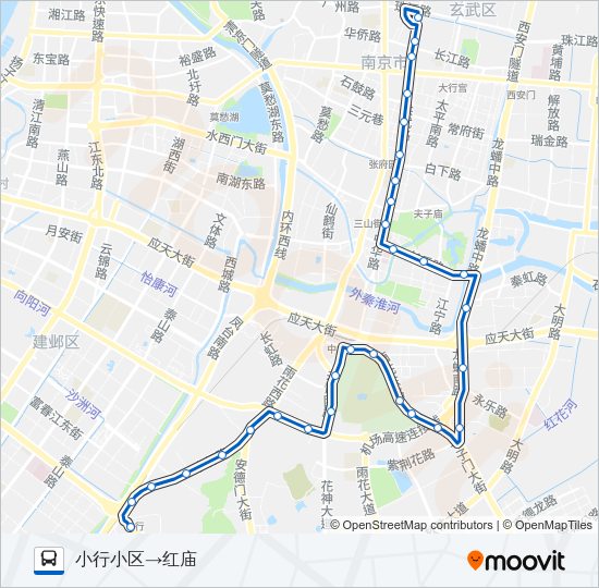 公交26路的线路图