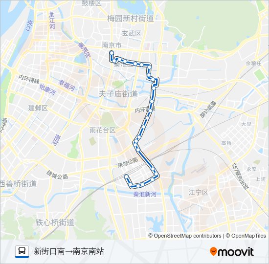 公交27路的线路图