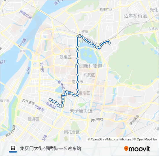 28路 Bus Line Map