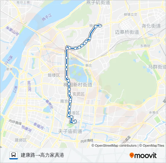 30路 Bus Line Map