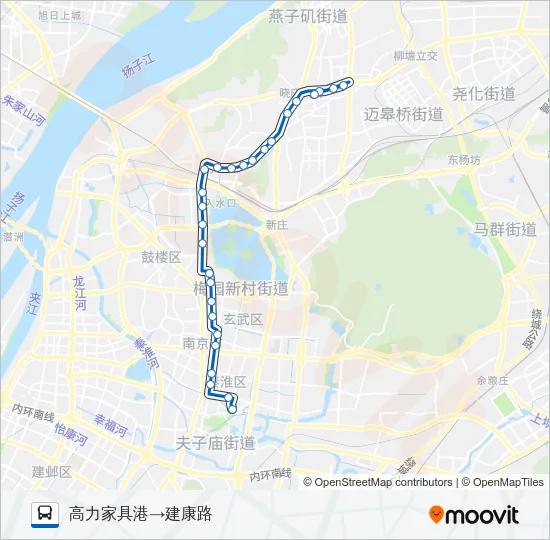 30路 Bus Line Map