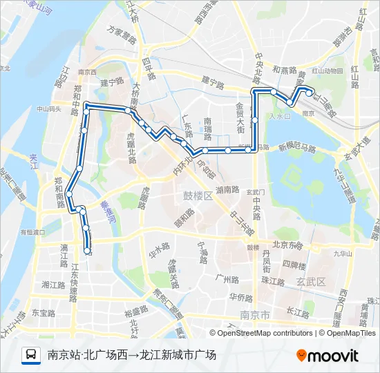 32路 Bus Line Map